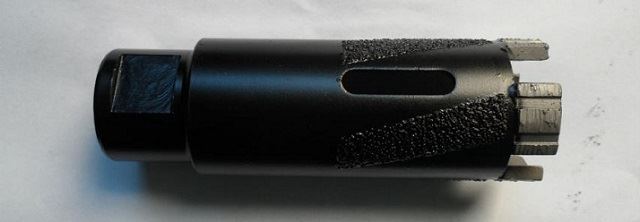 Turbo Core Bit with Vacuum Brazing Body Turbo Core Bit with Vacuum Brazing Body