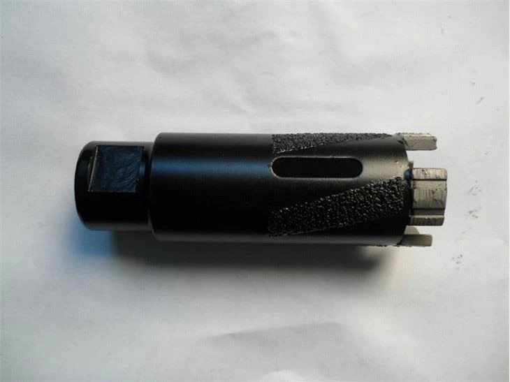 Turbo Core Bit with Vacuum Brazing Body